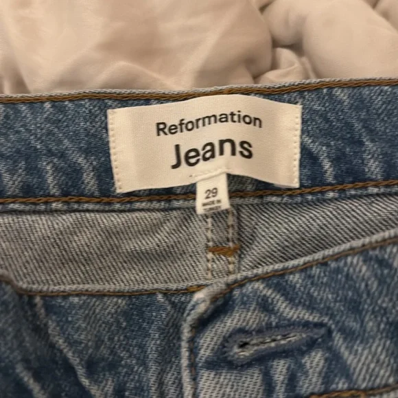 Reformation Blue Women's Jeans
